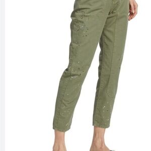 Veronica Beard Olive Ankle Jeans